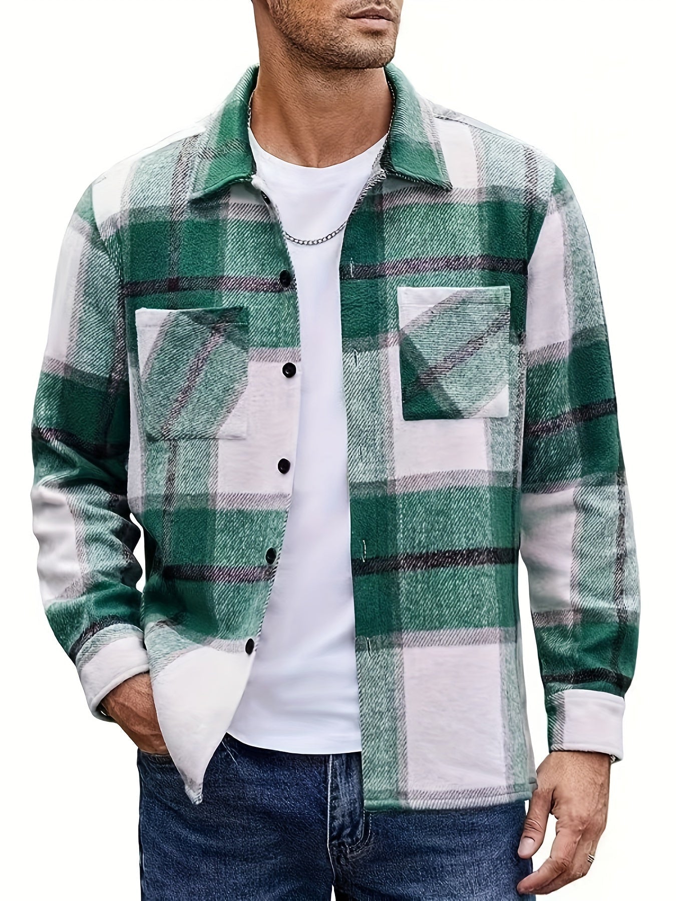 Flannel Shirt Jacket