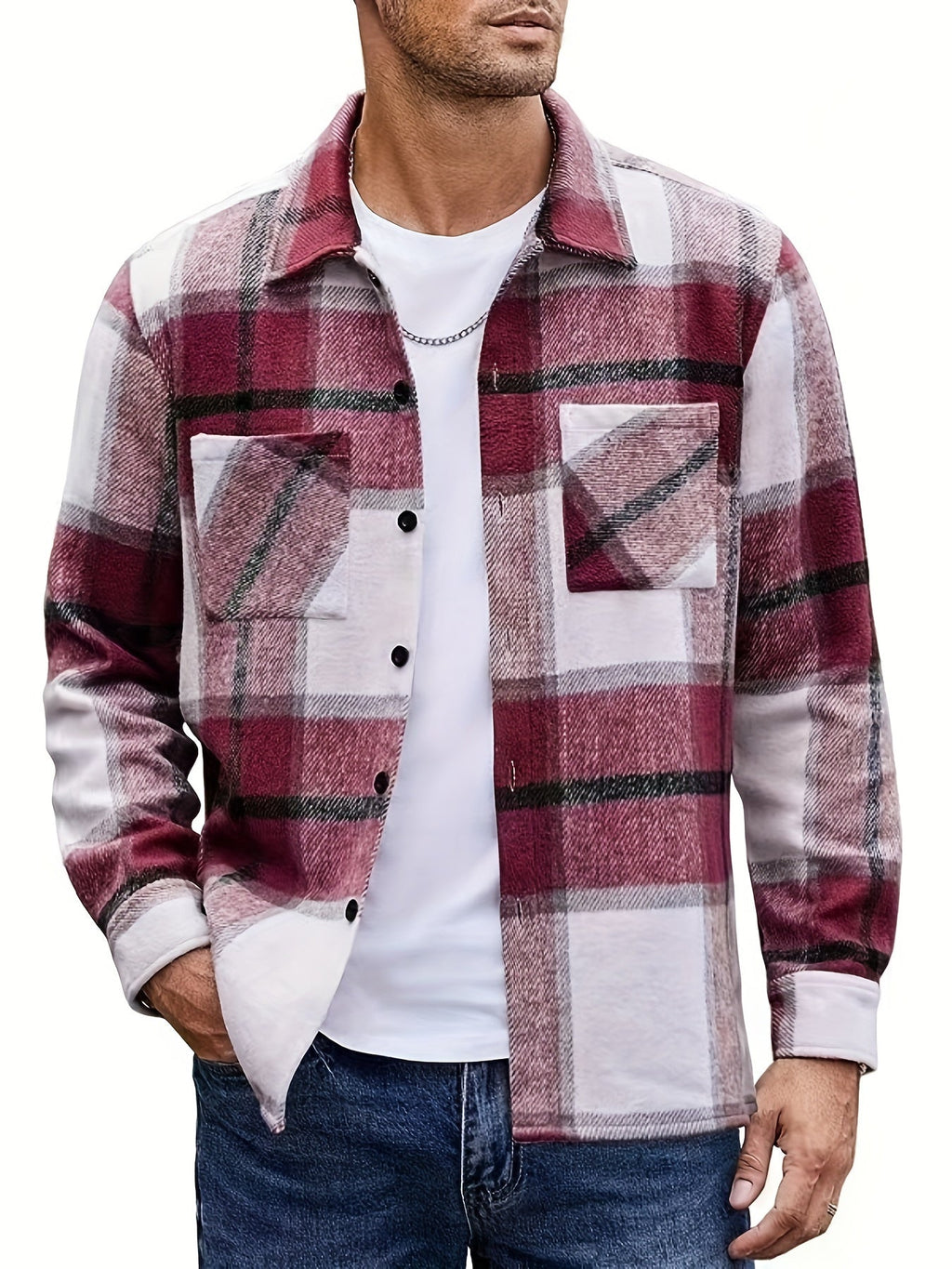 Flannel Shirt Jacket